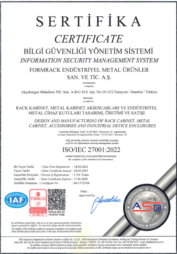 ISO/IEC 27001:2022