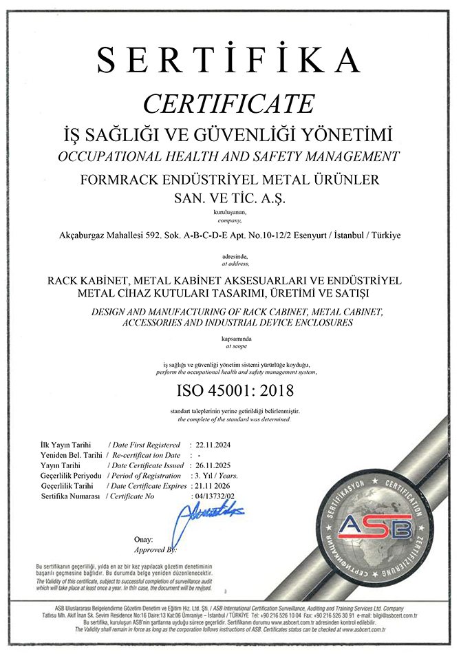 ISO 45001:2018